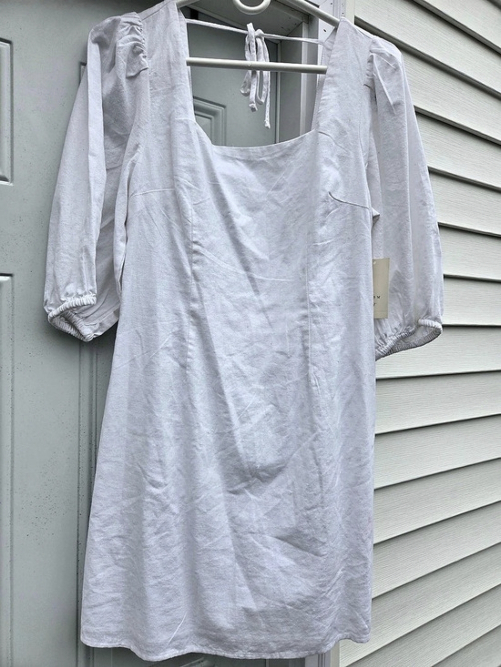 a new day White Mini Dress Size Medium NWT